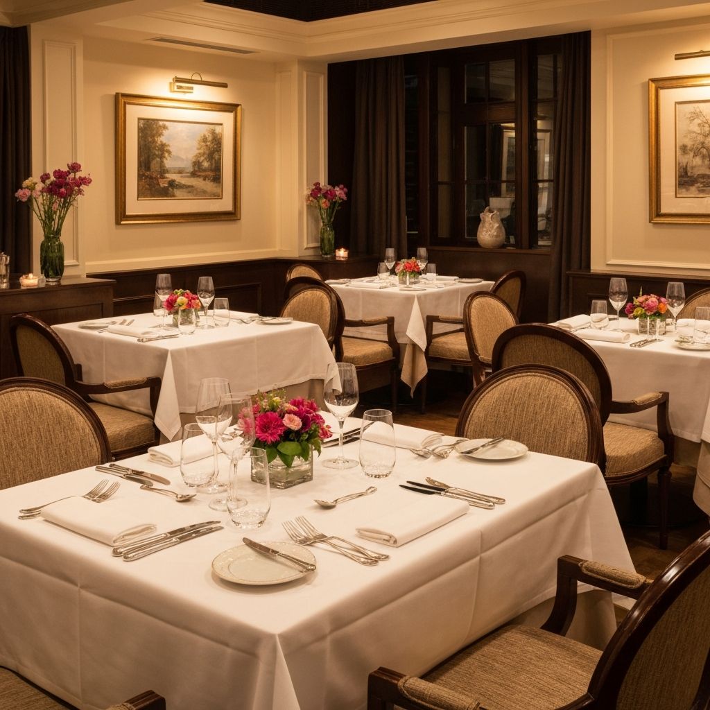 Elegant Restaurant Interior